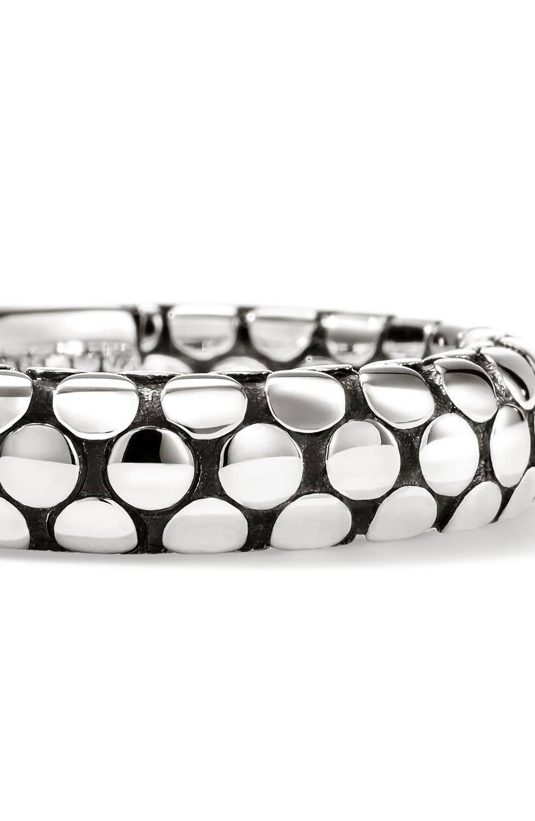 John Hardy Dot Band Ring, Sterling Silver, Alternate, color, Silver