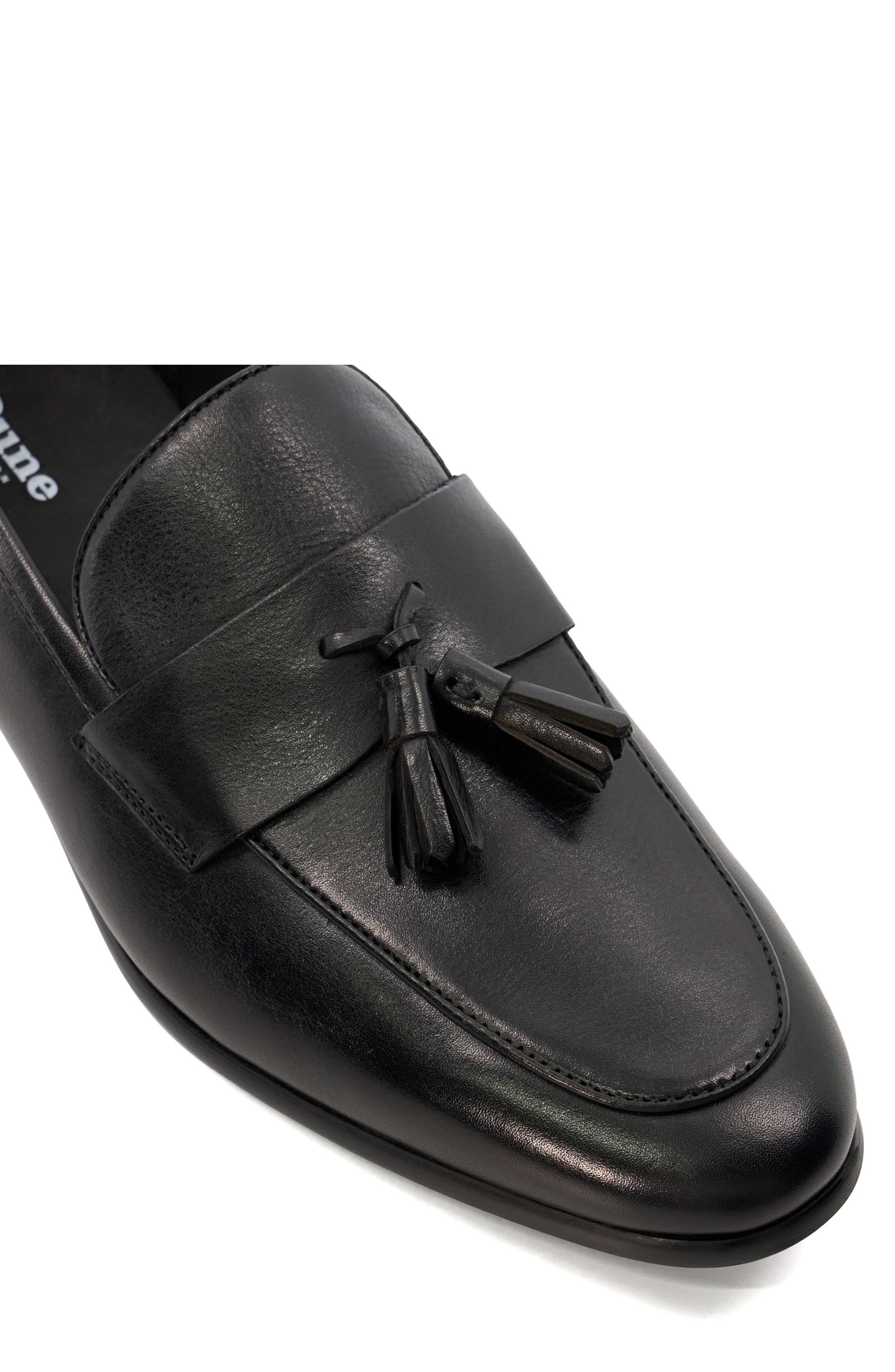 Dune London Saxxton Tassel Loafer, Alternate, color, 