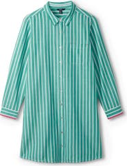Hatley Julia Stripe Cotton Shirtdress
