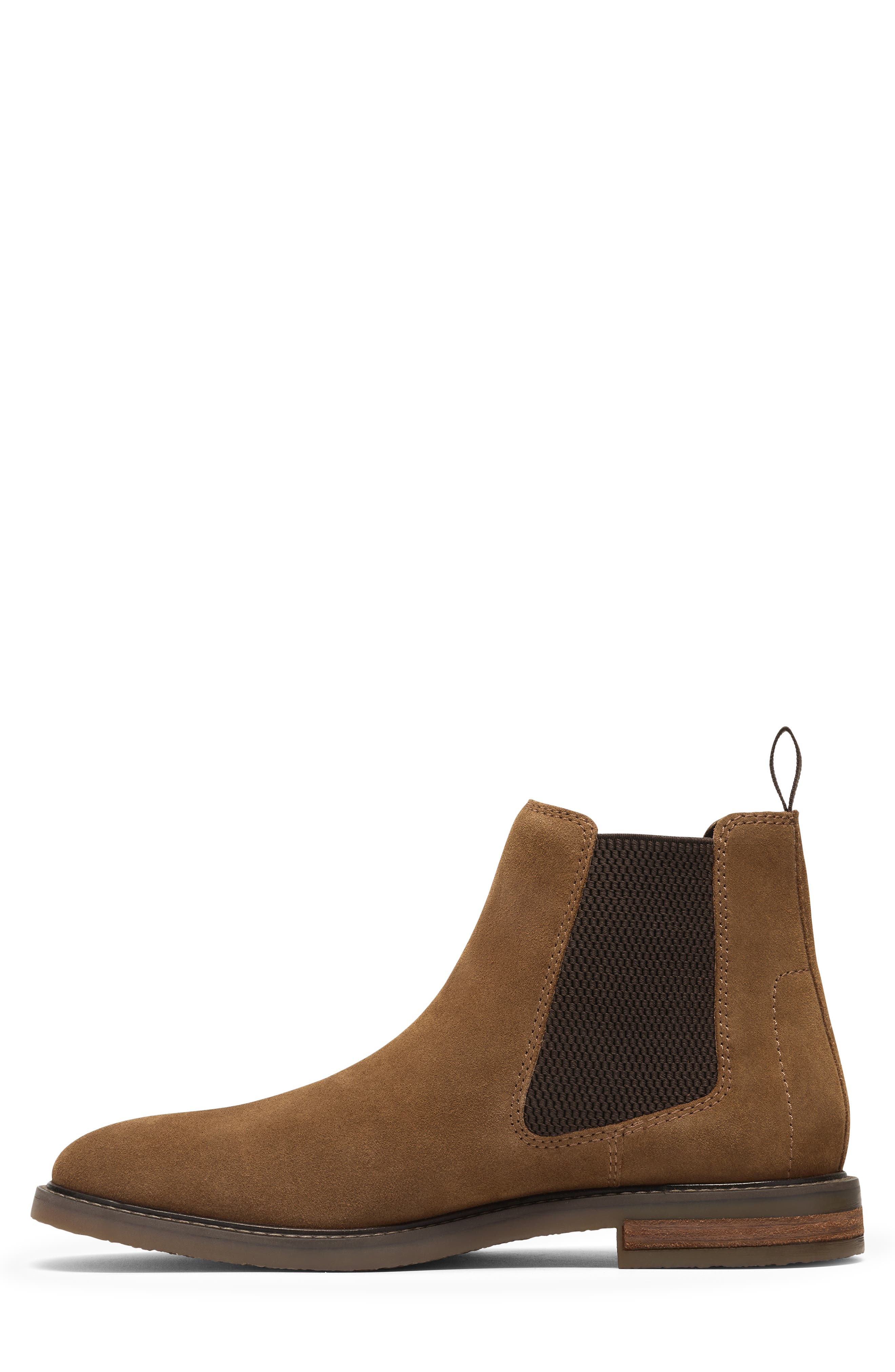 Jaxen Easy Chelsea Boot, Alternate, color, COLA SUEDE