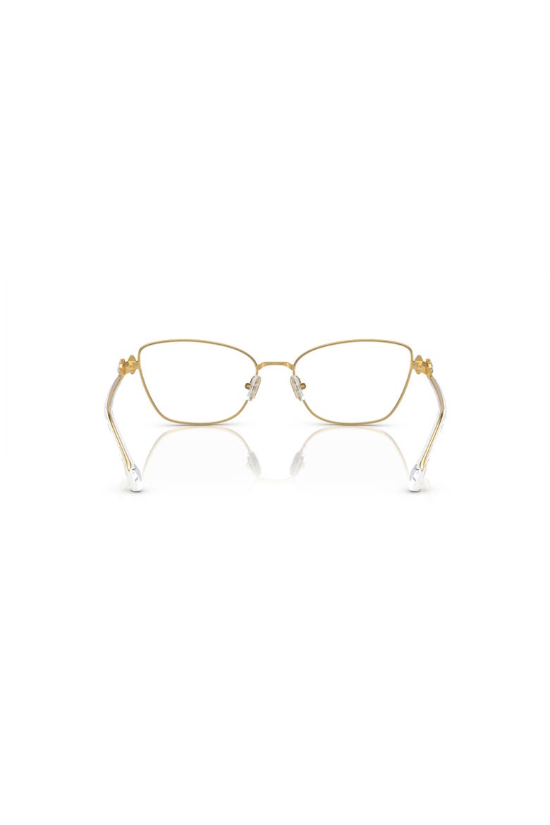 53mm Rectangle optical glasses, Alternate, color, Gold