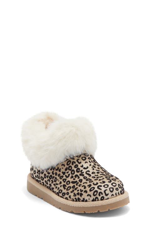 Kids' Esme Faux Fur Cozy Boot (Toddler & Walker)