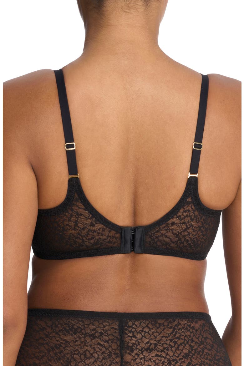 Pretty Smooth Underwire Seamless Bra, Alternate, color, BLACK