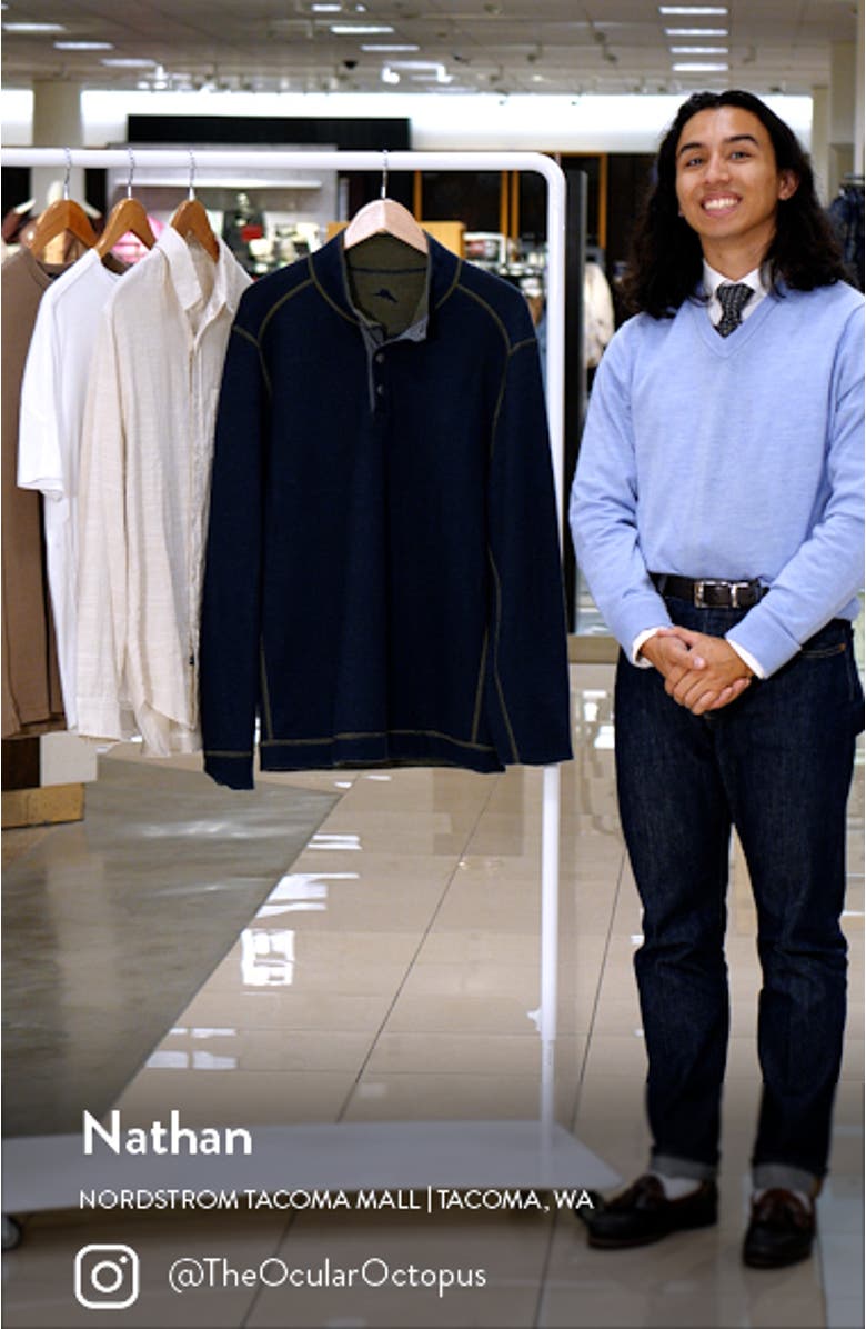 Fliprider Reversible Quarter Snap Pullover, sales video thumbnail