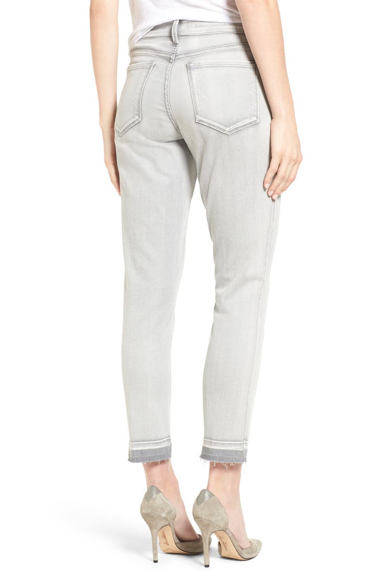 Alina Release Hem Stretch Ankle Jeans, Alternate, color, REIMS