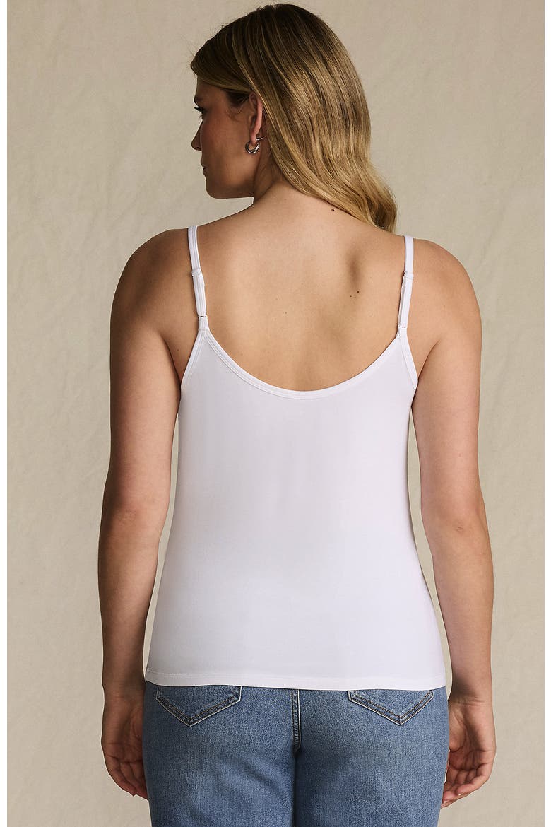 Cooling V-neck Camisole, Alternate, color, White