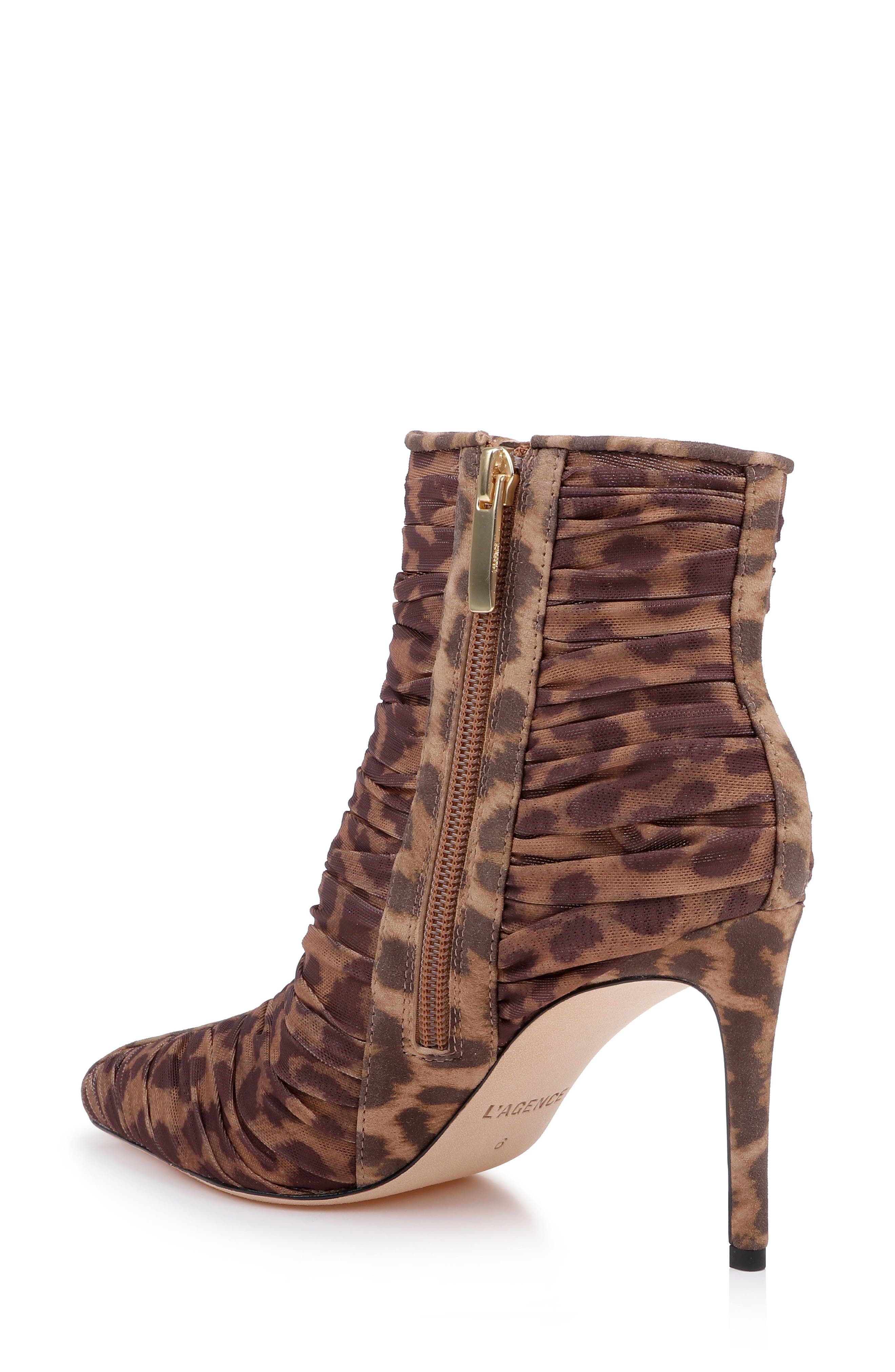 Fulton Bootie, Alternate, color, LEOPARD