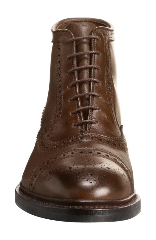 Allen Edmonds Hamilton Wingtip Waterproof Chukka Boot In Brown Leather