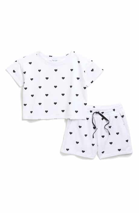 Splendid Kids' Heart T-Shirt & Shorts Set