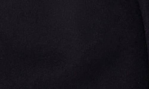 Ted Baker Wool Blend Wrap Coat In Black