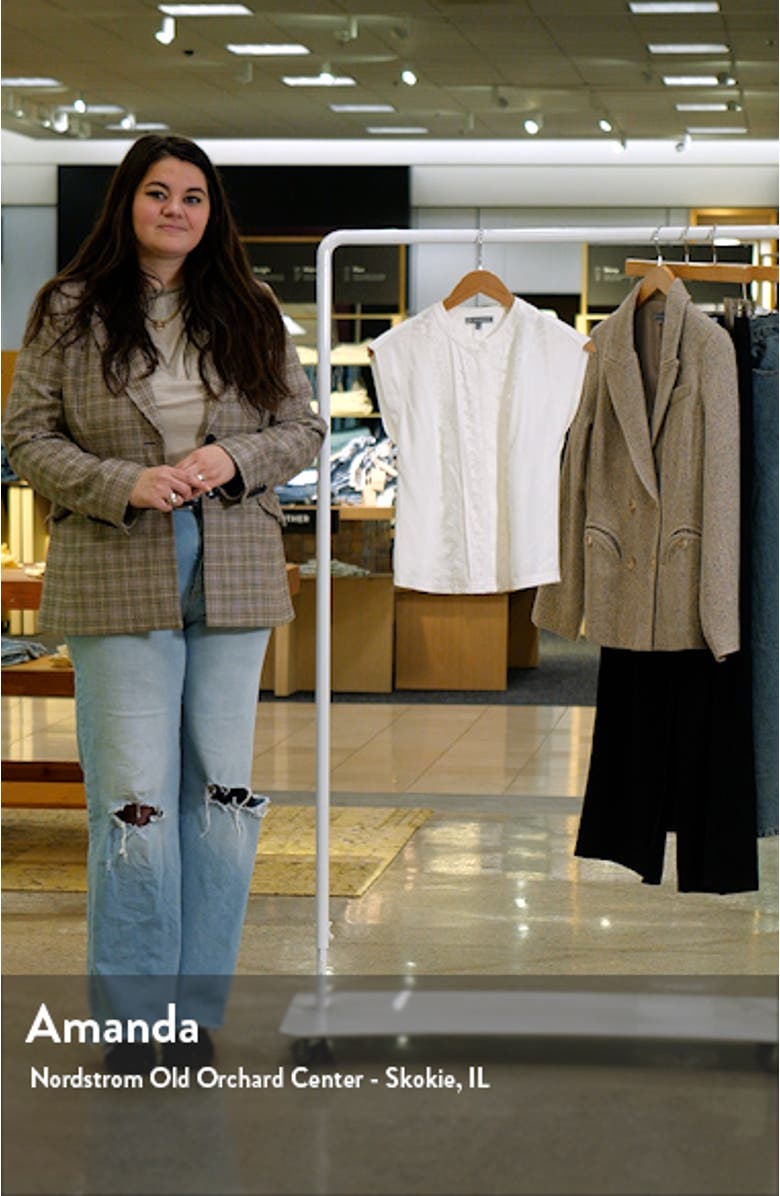 Embellished Cap Sleeve Button-Up Shirt, sales video thumbnail