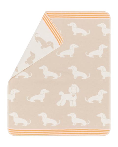 Juwel Dachshund Baby Blanket