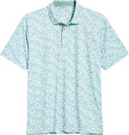 Swannies Breeze Floral Performance Golf Polo