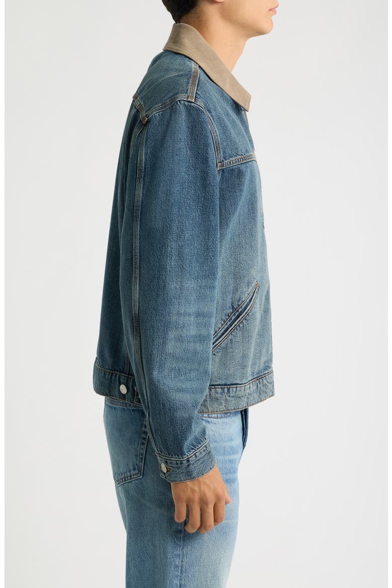 Zip Denim Trucker Jacket, Alternate, color, BREAKPOINT