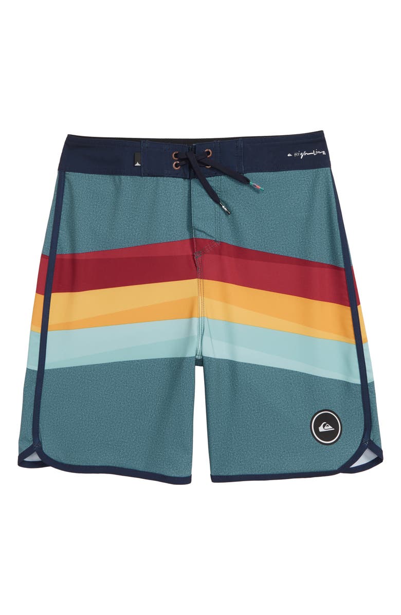 Quiksilver Highline Reverse Board Shorts, Main, color, Tapestry