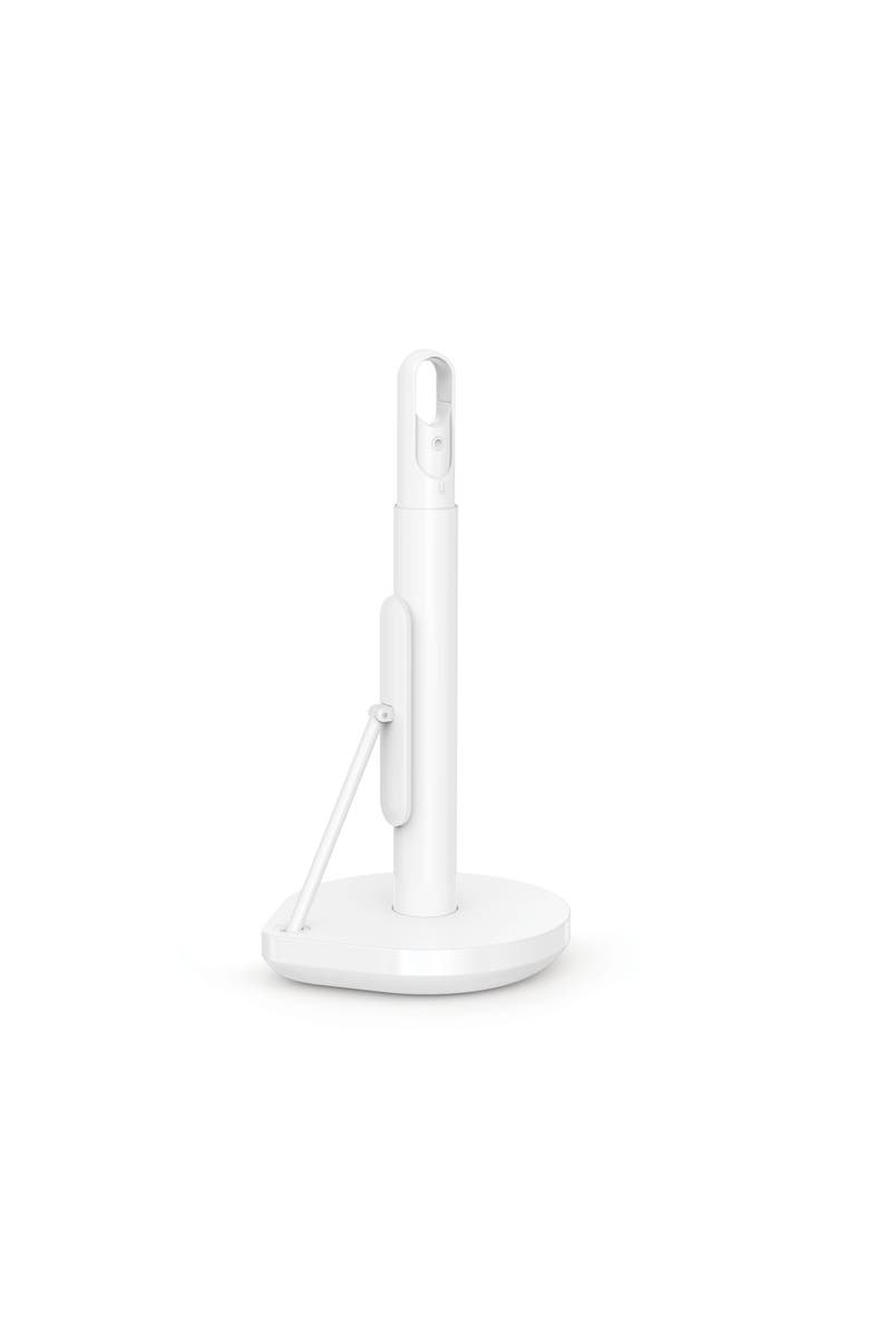 simplehuman paper towel holder with spray, Alternate, color, White