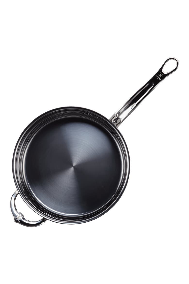 NanoBond 4-Quart Helper Handle Saucepan with Lid, Alternate, color, STAINLESS STEEL