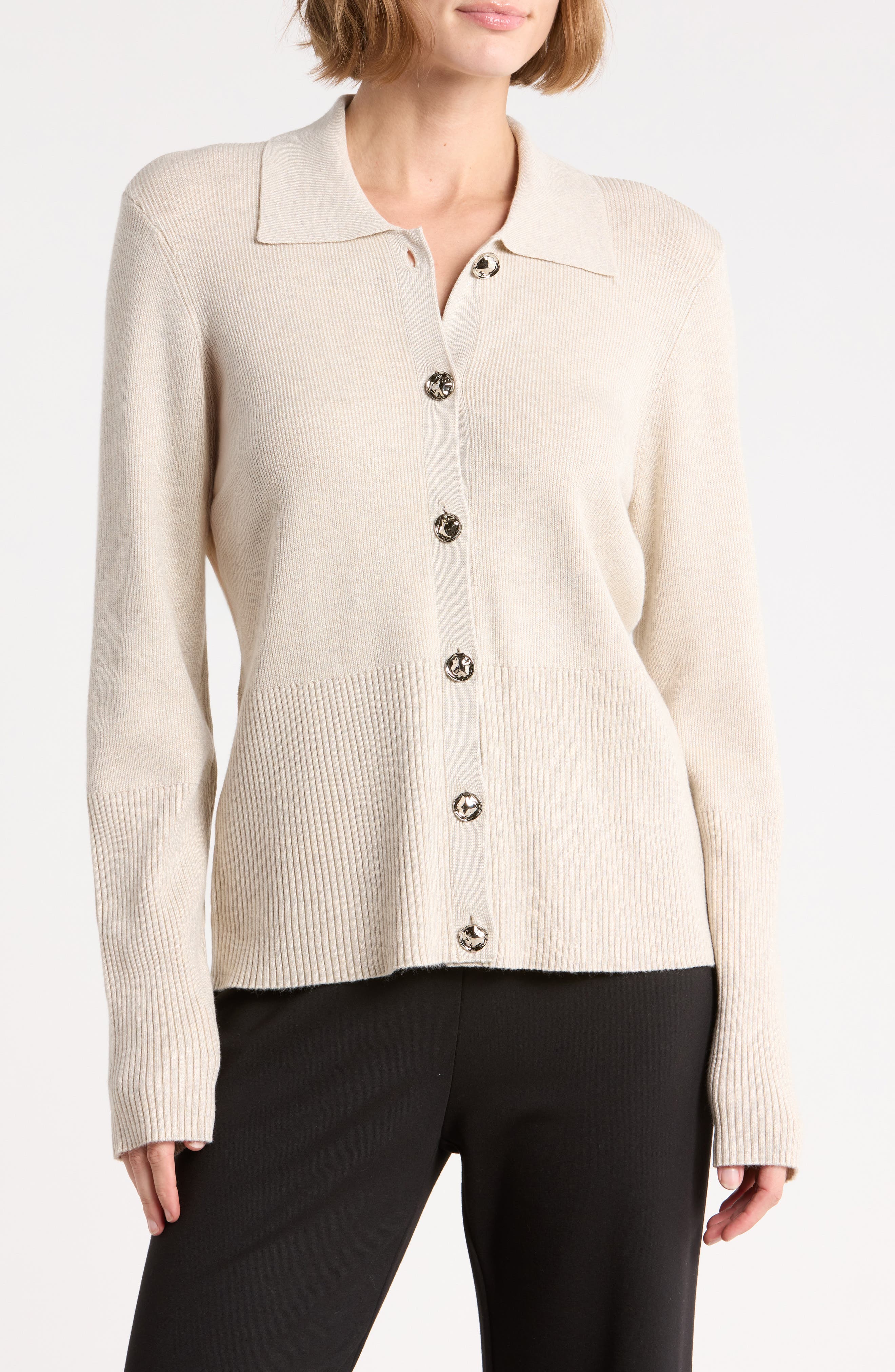 Novelty Button Cardigan