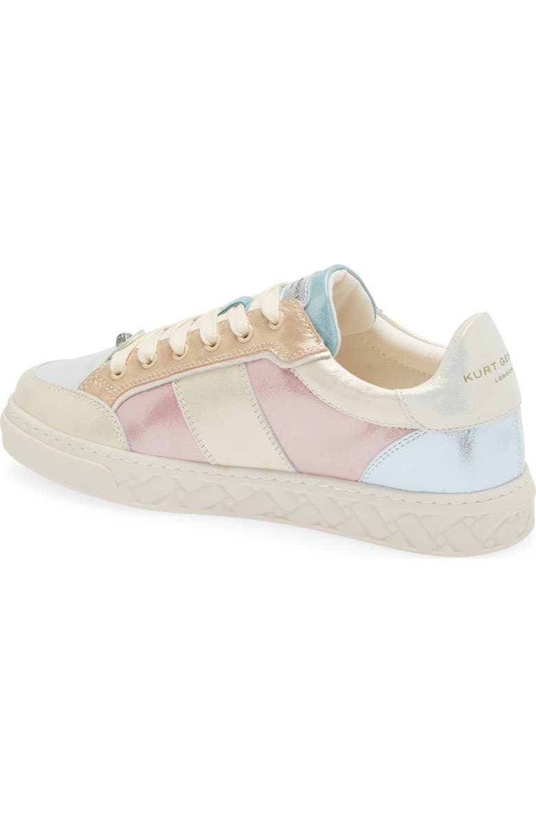 Kurt Geiger London Kensington Slim Cupsole Sneaker, Alternate, color, Metal Comb
