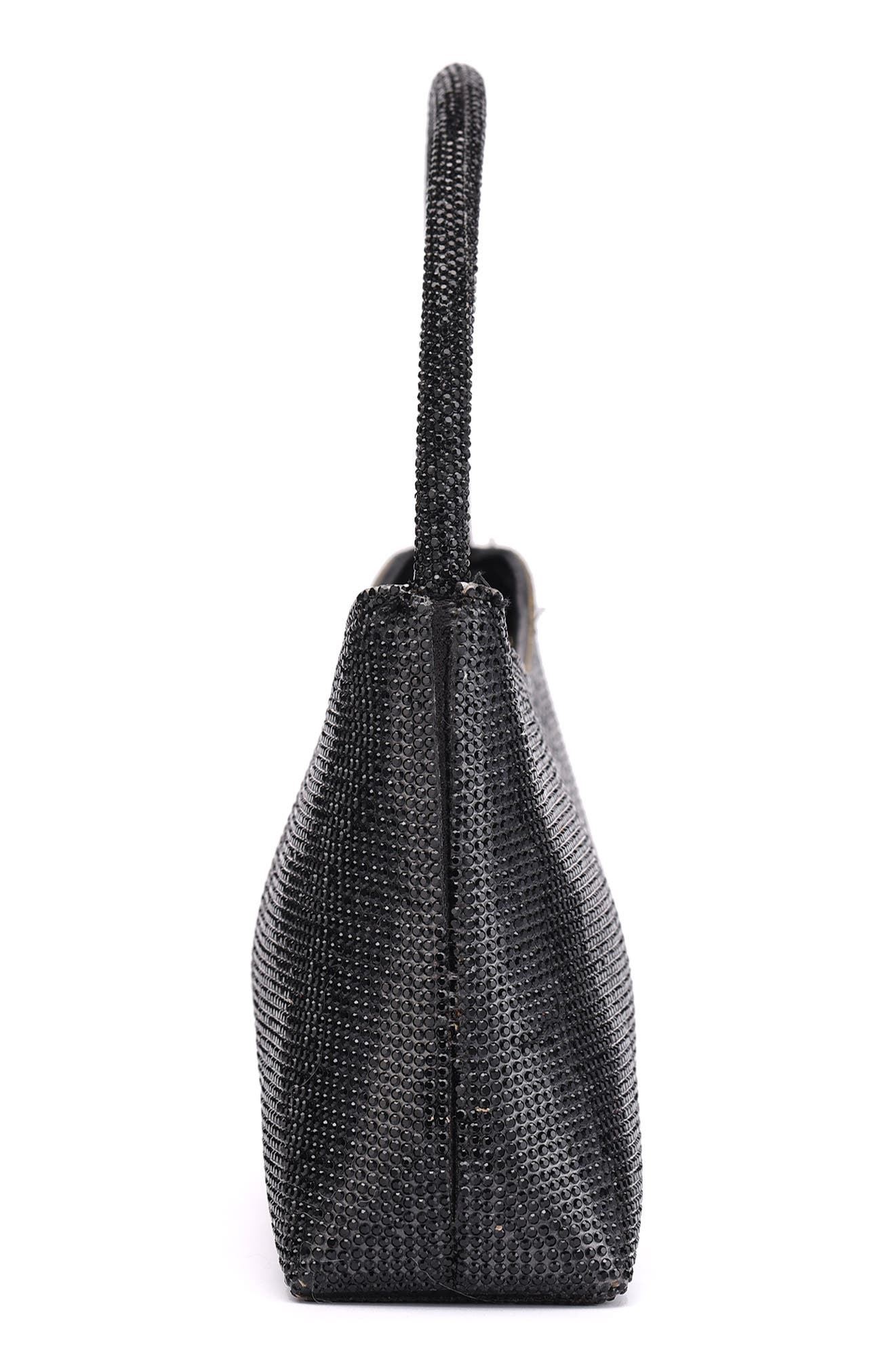 LADY COUTURE Dressy Rhinestone Top Handle Bag, Alternate, color, 