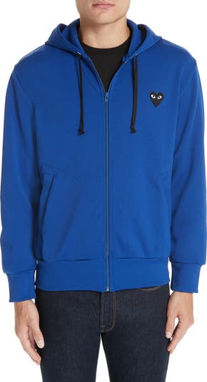 Comme des Garçons PLAY Big Black Heart Zip Hoodie | Nordstrom