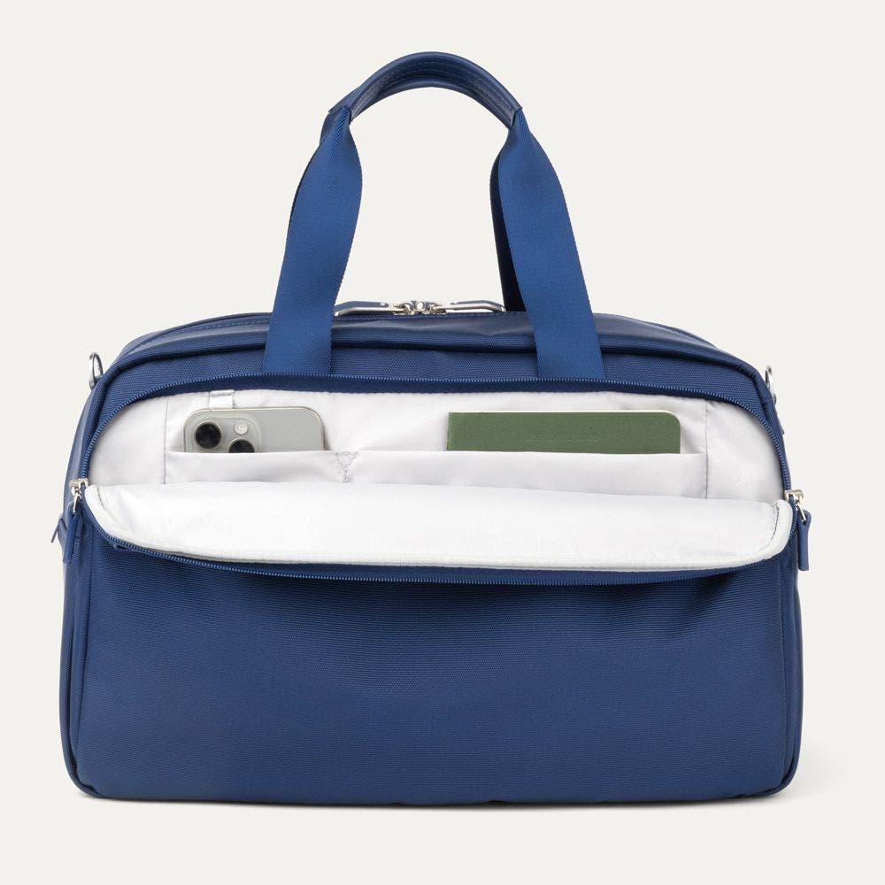 Versapack + Lightweight Underseat Travel Tote Bag, Alternate, color, Estate Blue