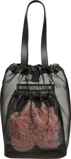 Simone Rocha Carnation Drawstring Tote | Nordstrom