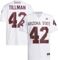 adidas Men's adidas Pat Tillman #42 White Arizona State Sun Devils Away Icon Premier Football Jersey