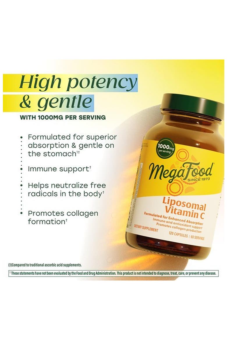 Liposomal Vitamin C 1000mg Per Serving, High Absorption, Immune Support, 120 Capsules, Alternate, color, None