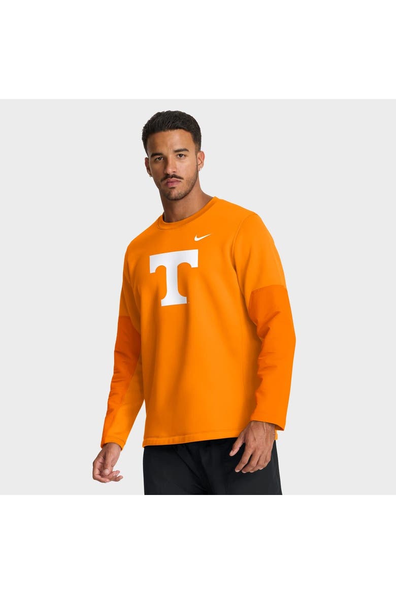 Men's Nike Tennessee Orange Tennessee Volunteers 2025 Sideline Coach Performance Long Sleeve T-Shirt, Main, color, Tennessee Orange