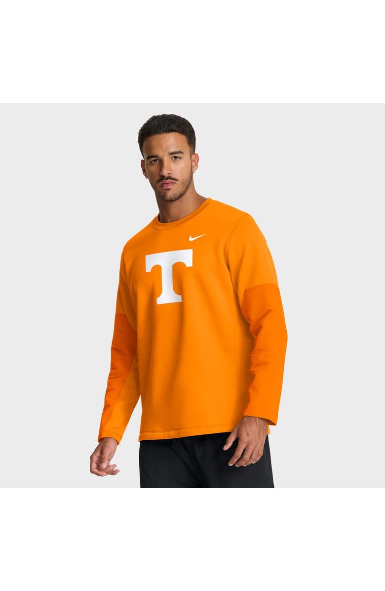 Nike Men's Nike Tennessee Orange Tennessee Volunteers 2025 Sideline Coach Performance Long Sleeve T-Shirt, Main, color, Tennessee Orange