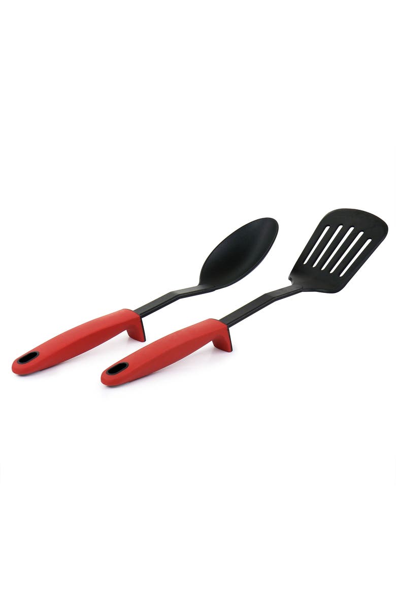 7 Piece Non Stick Aluminum Cookware Set, Alternate, color, Red