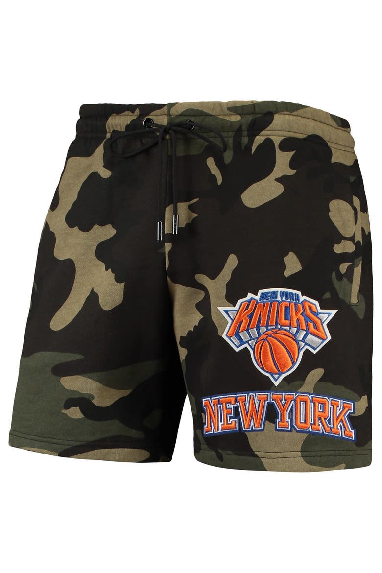Men's Pro Standard Camo New York Knicks Team Shorts, Alternate, color, Camo