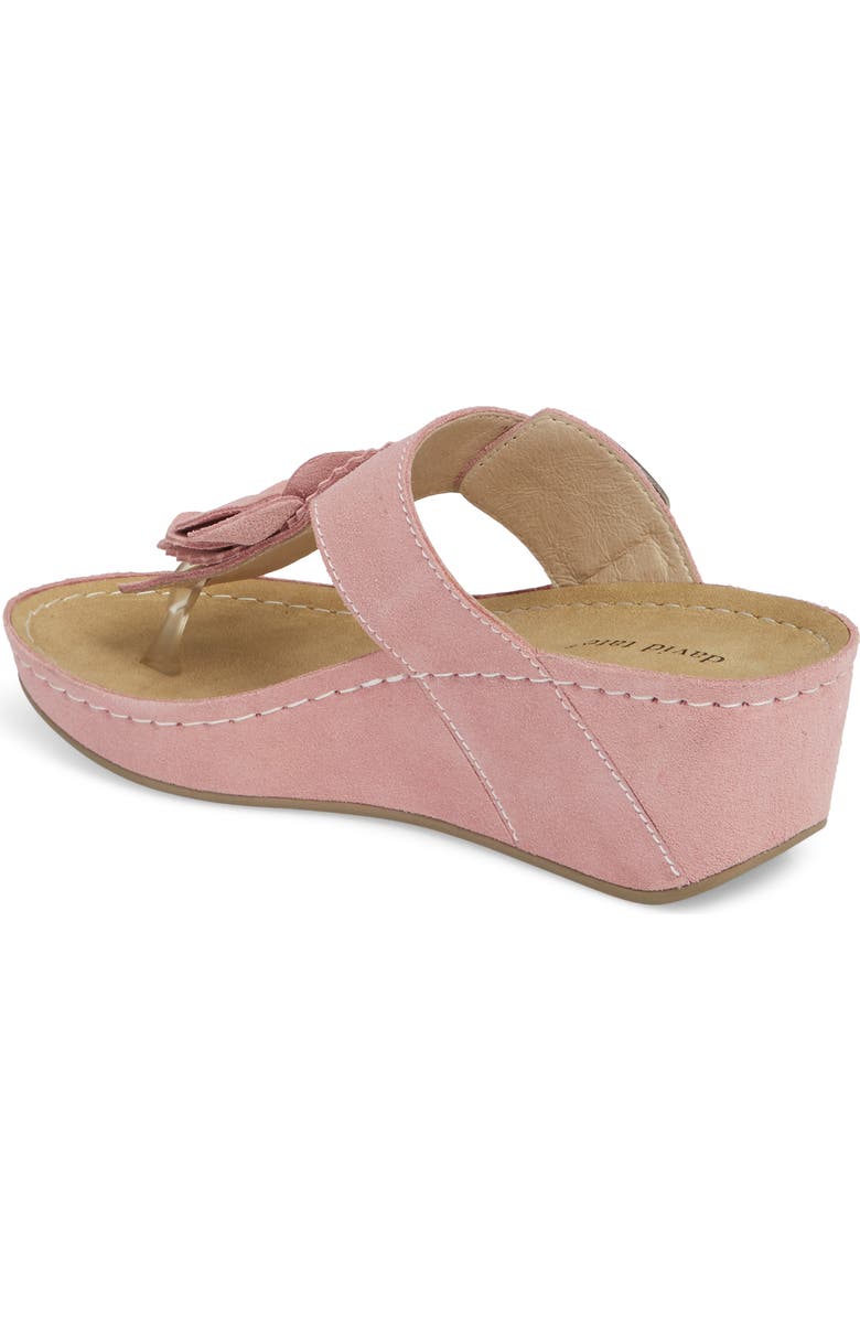 David Tate Spring Platform Wedge Sandal, Alternate, color,
