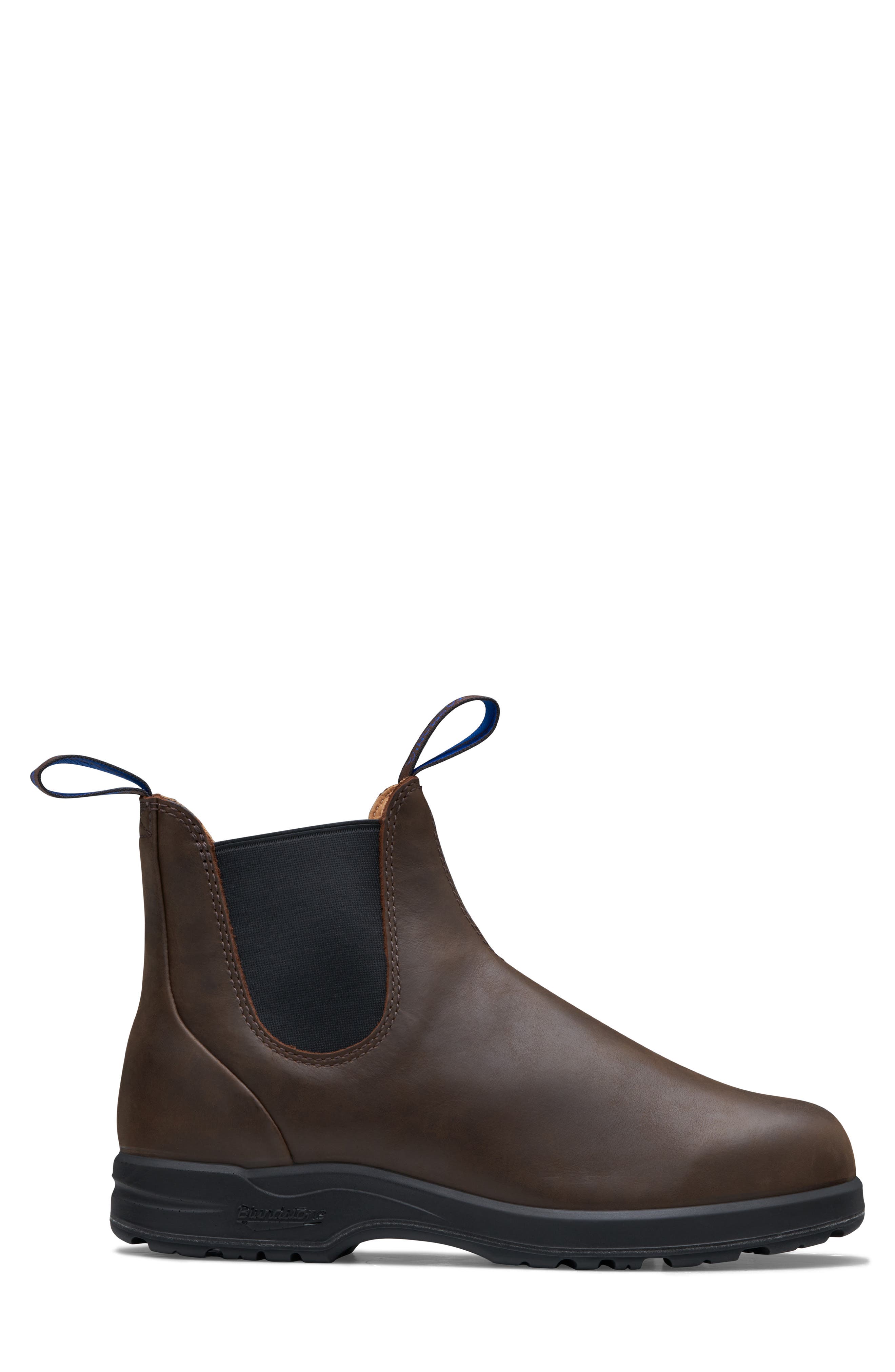 Blundstone Footwear Thermal Waterproof Genuine Shearling Lined Chelsea Boot, Alternate, color, Antique Brown