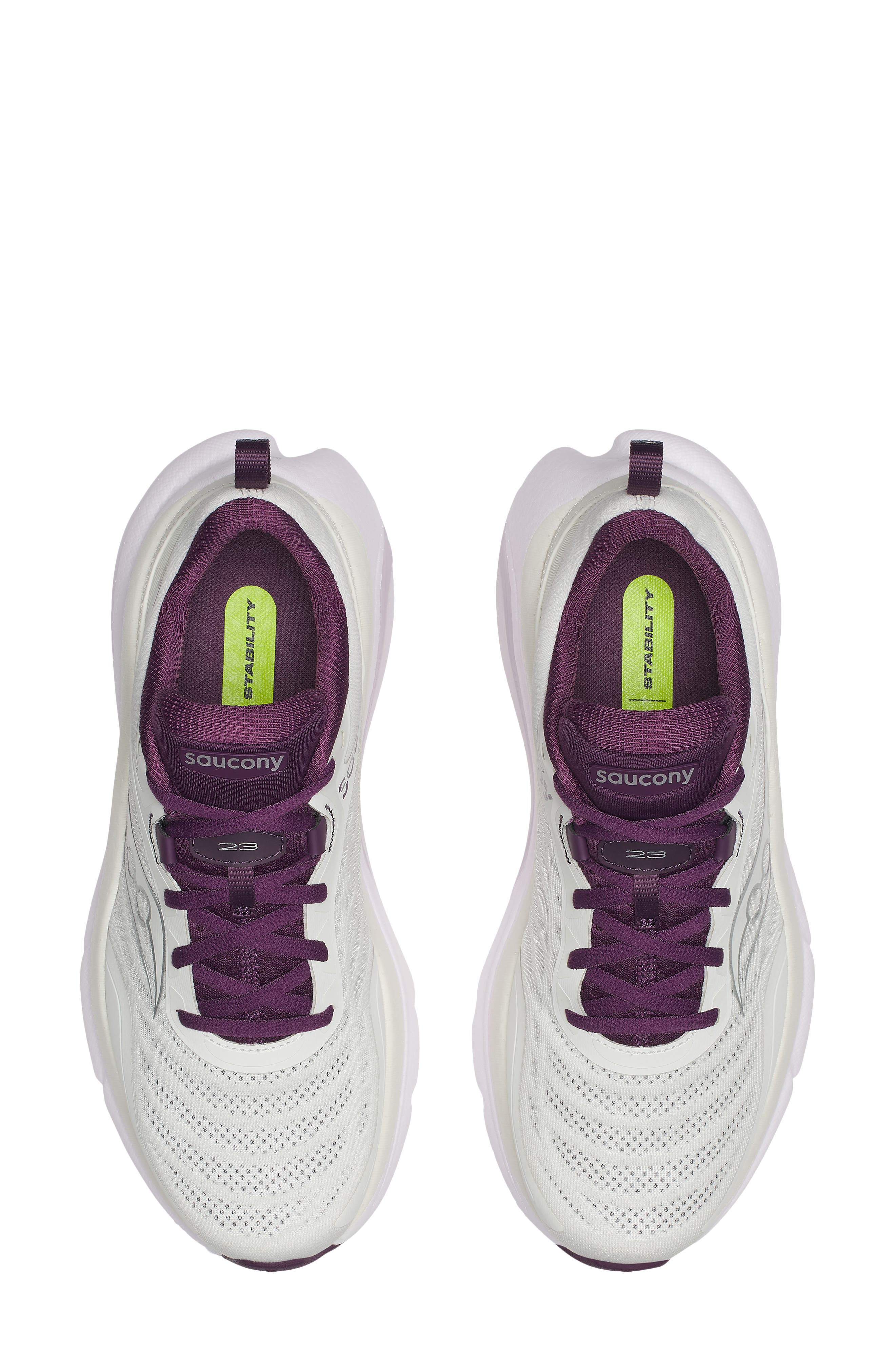 Omni ST 23 Running Shoe, Alternate, color, IVORY/ EGGPLANT