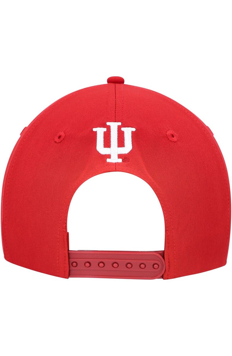 COLOSSEUM Men's Colosseum Crimson Indiana Hoosiers Positraction Snapback Hat, Alternate, color, Crimson