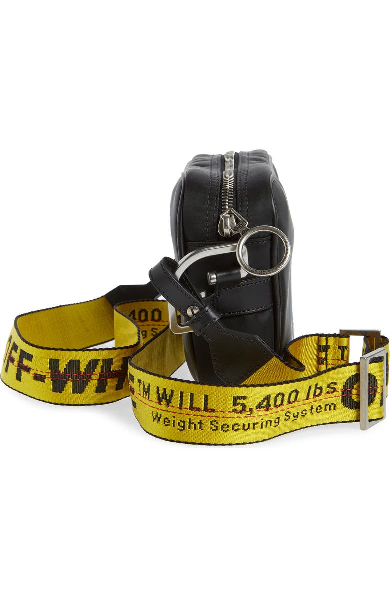 Off-White Logo Nylon Crossbody Bag, Alternate, color,