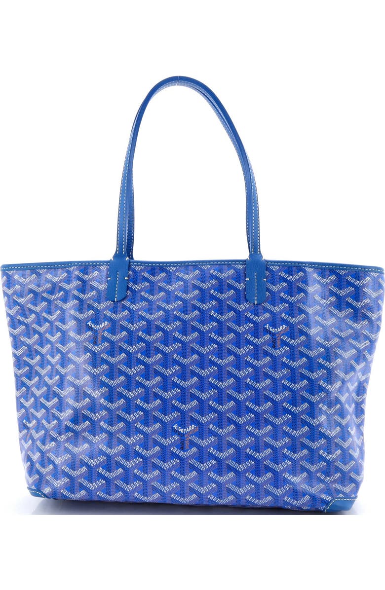 Pre-Owned Goyard Artois Tote Coated Canvas PM, Alternate, color, Blue