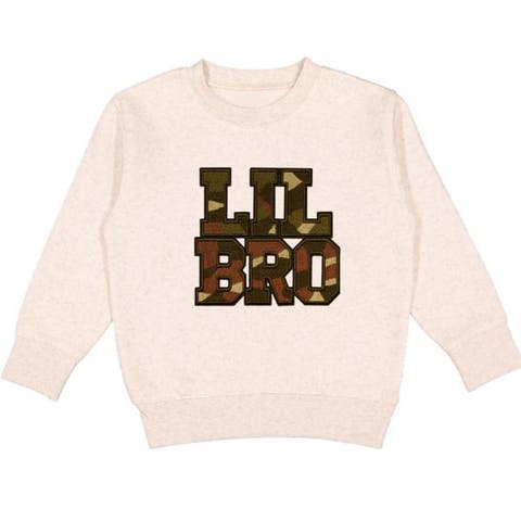 Lil Bro Camo Patch Sweatshirt (Baby & Toddler)