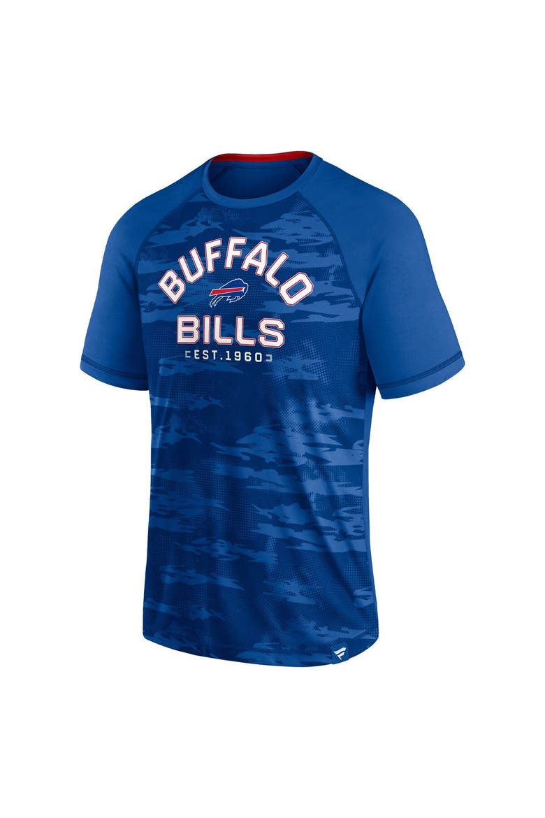 Men's Fanatics Branded Royal Buffalo Bills Hail Mary Raglan T-Shirt, Alternate, color, Royal
