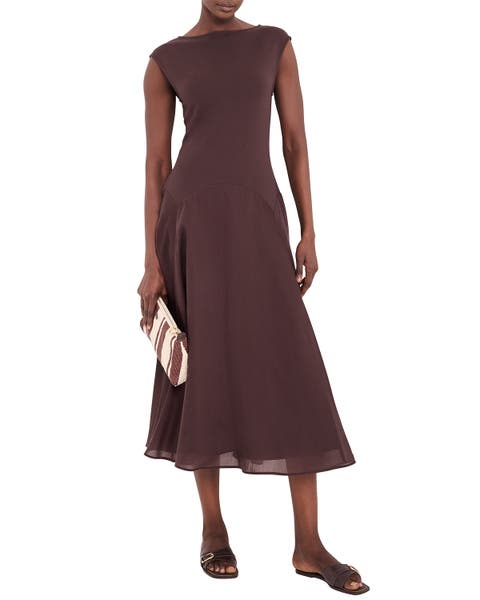 Sleeveless Midi Dress