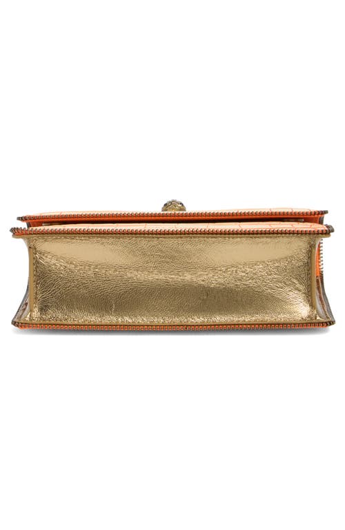 Kurt Geiger London Small Shoreditch Croc Embossed Leather Convertible Crossbody Bag In Open White