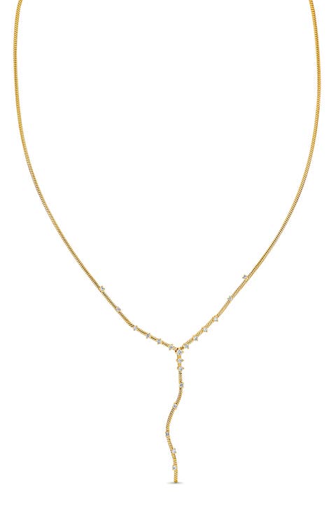 Aviva Solstice Diamond Y-Necklace