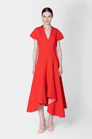 Roksanda Sapha V-Neck Midi Dress