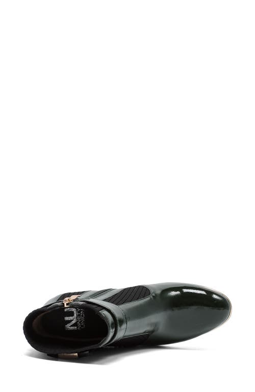 Ninety Union Tuscani Side Zip Bootie In Green