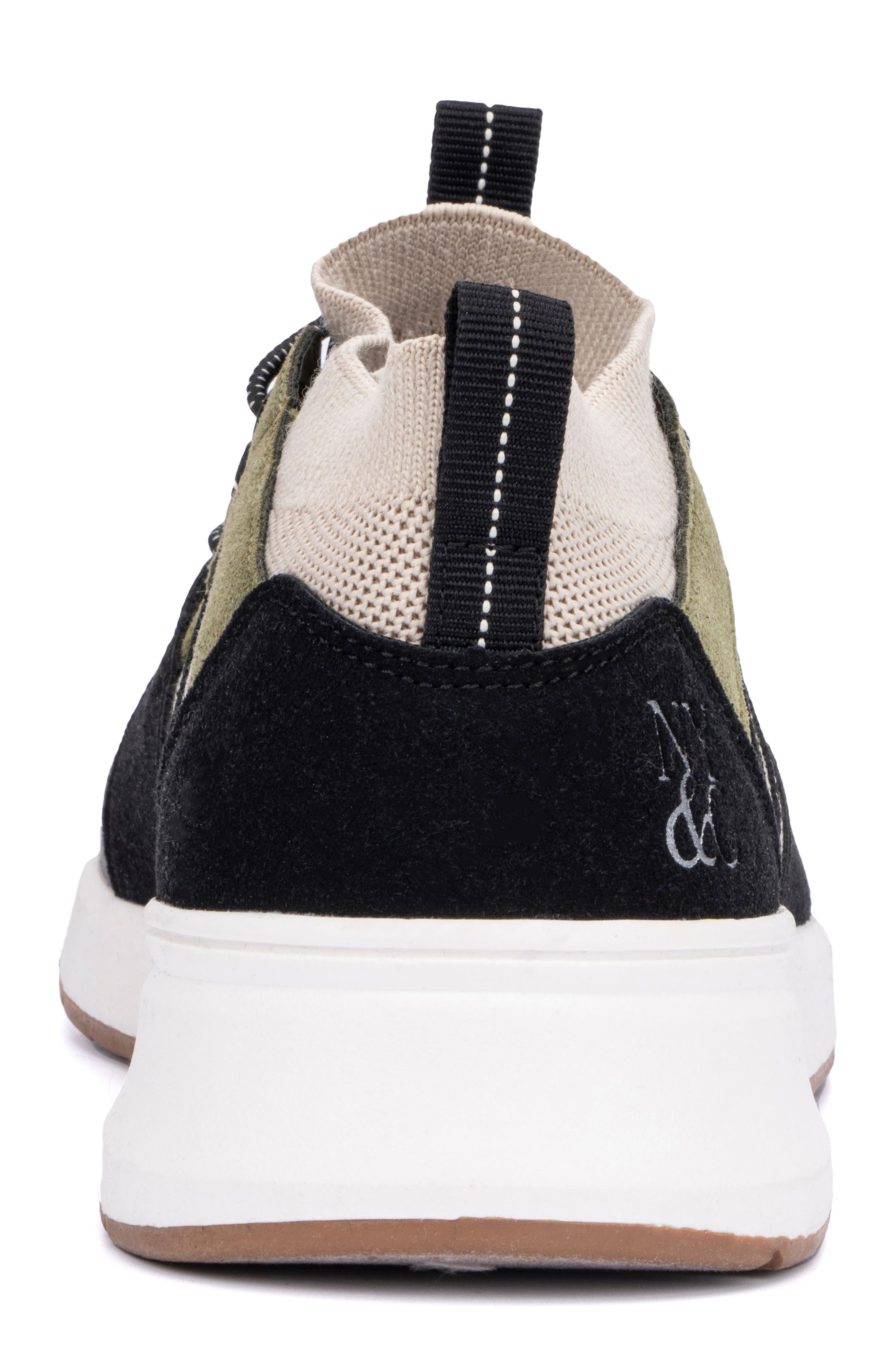 NEW YORK AND COMPANY Zion Sneaker, Alternate, color, Black Multi