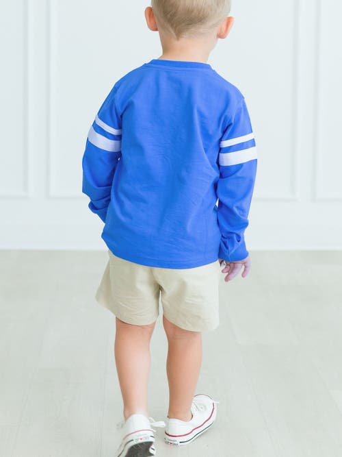 Rufflebutts Boys Racing Stripe Long Sleeve Shirt