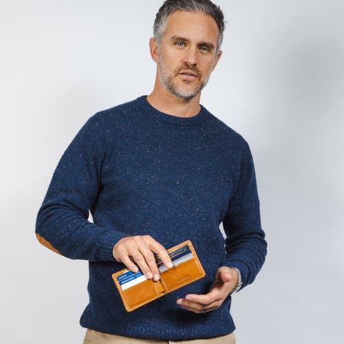 Casupo Large Billfold Wallet In Orange