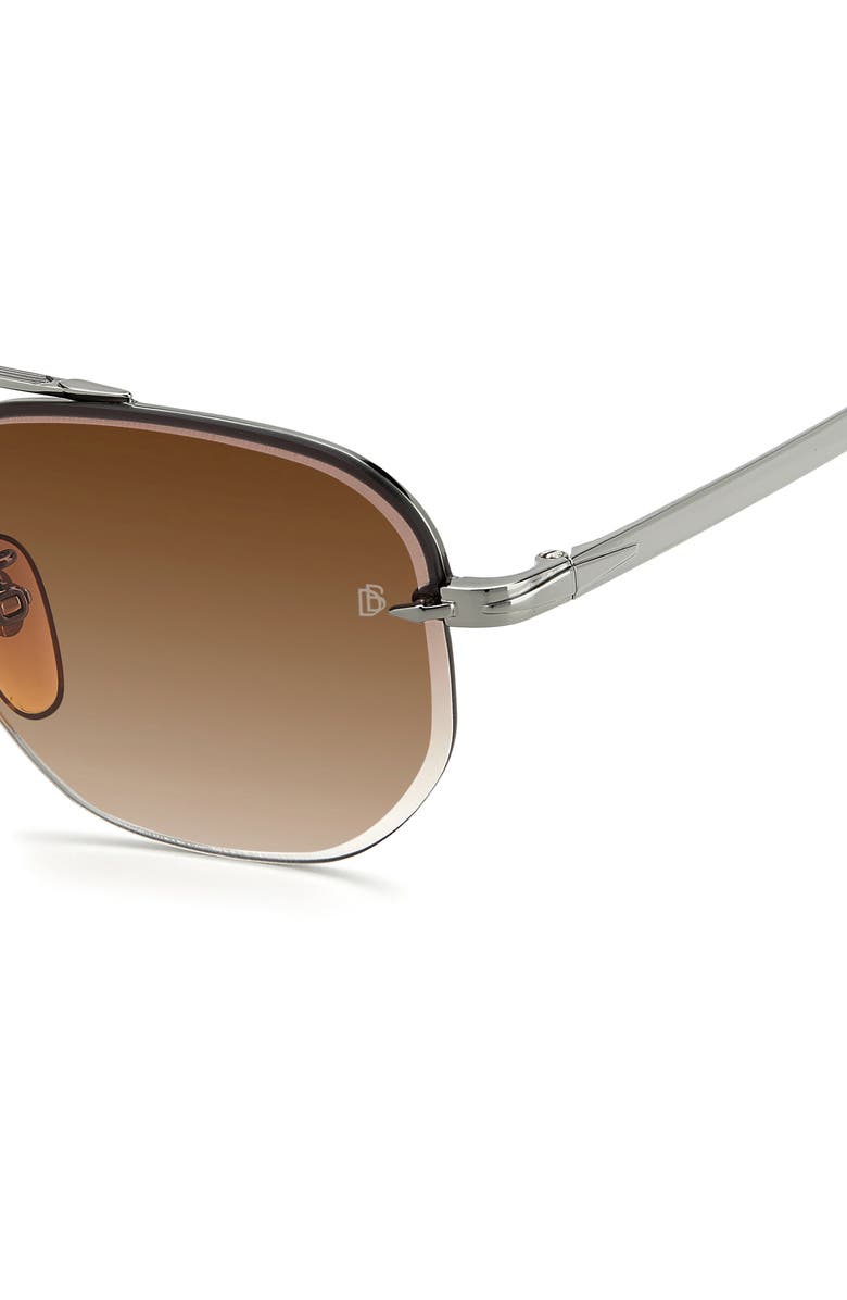 David Beckham Eyewear 53mm Geometric Sunglasses, Alternate, color, 